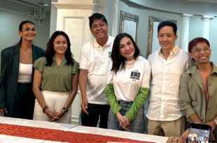 Sharon Cuneta Kiko Pangilinan Keith Monteverde Roselle Monteverde 