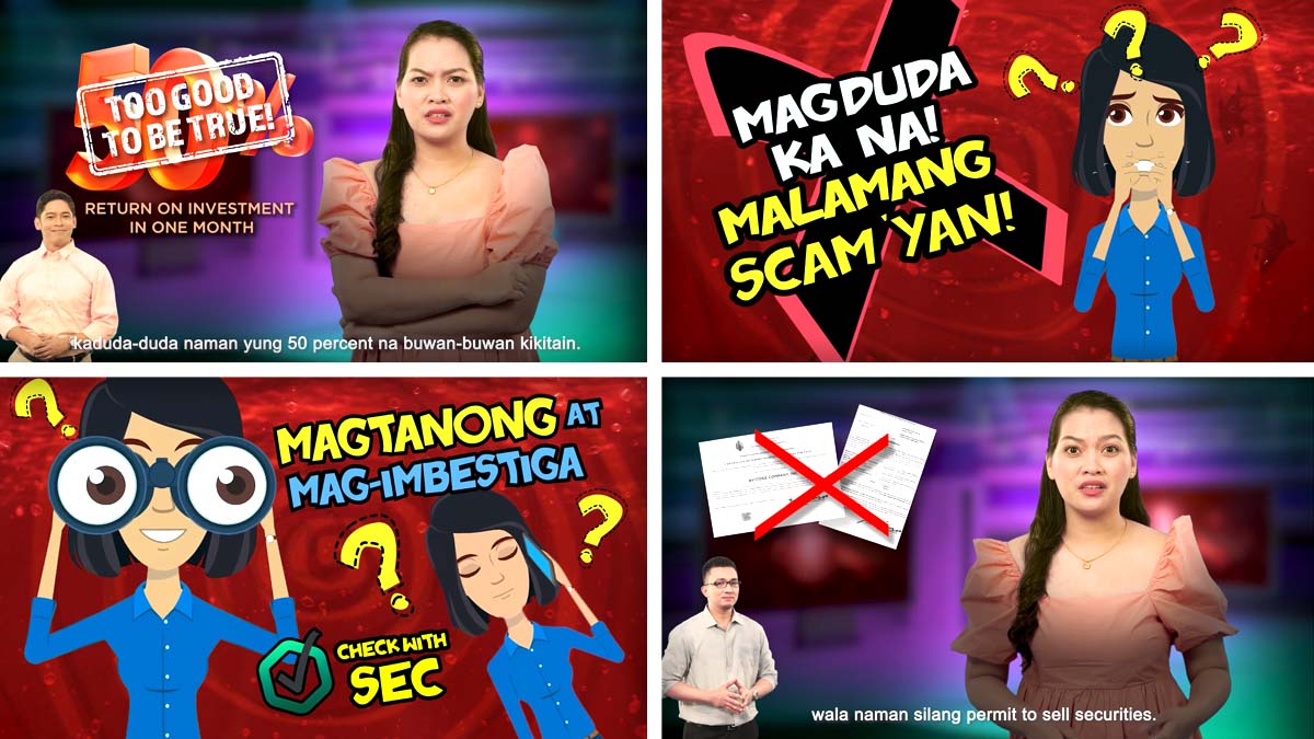 BDO Foundation SEC Helping Filipinos spot investment scams