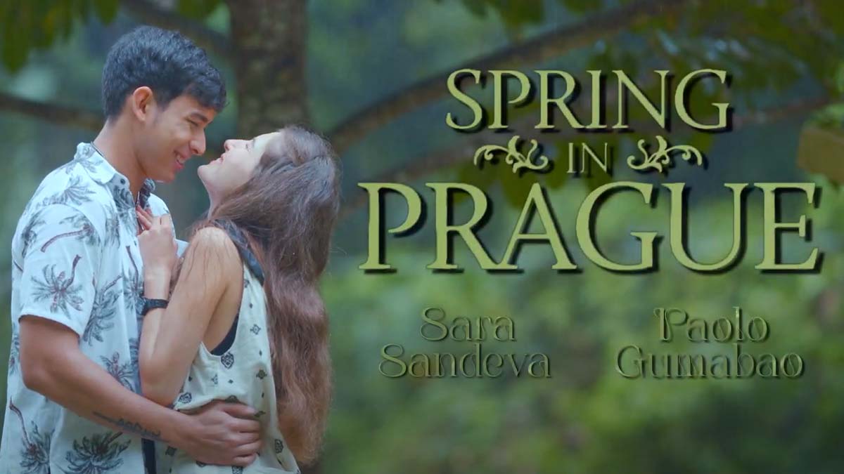 Paolo Gumabao Sara Sandeva Spring in Prague