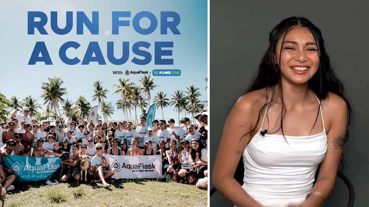 Nadine Lustre AquaFlask-Be Pawsitive Run