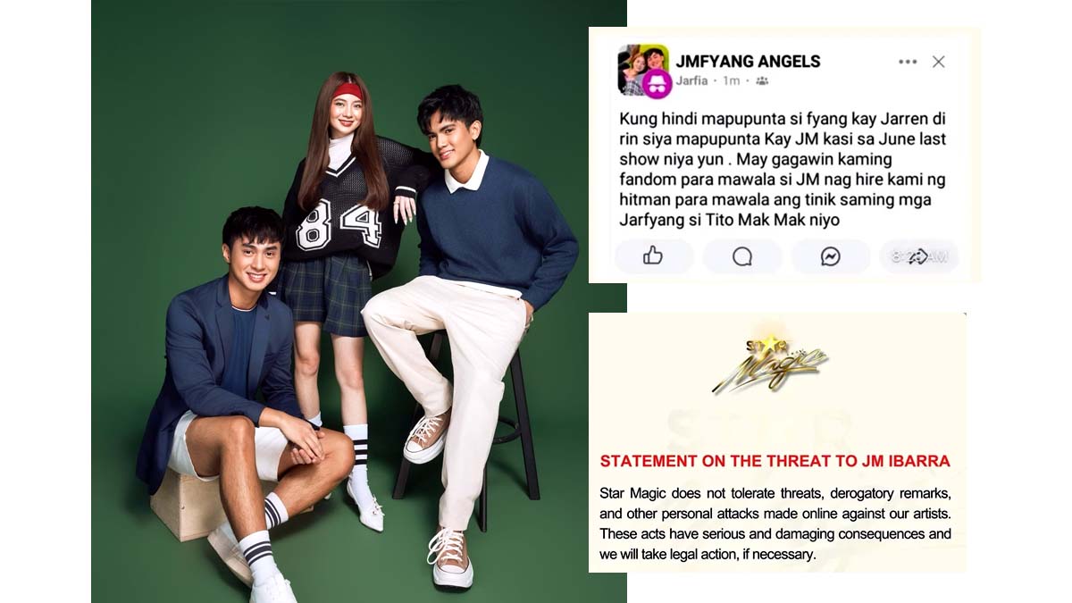 Fyang Smith at Jarren Garcia JM Ibarra Death Threat