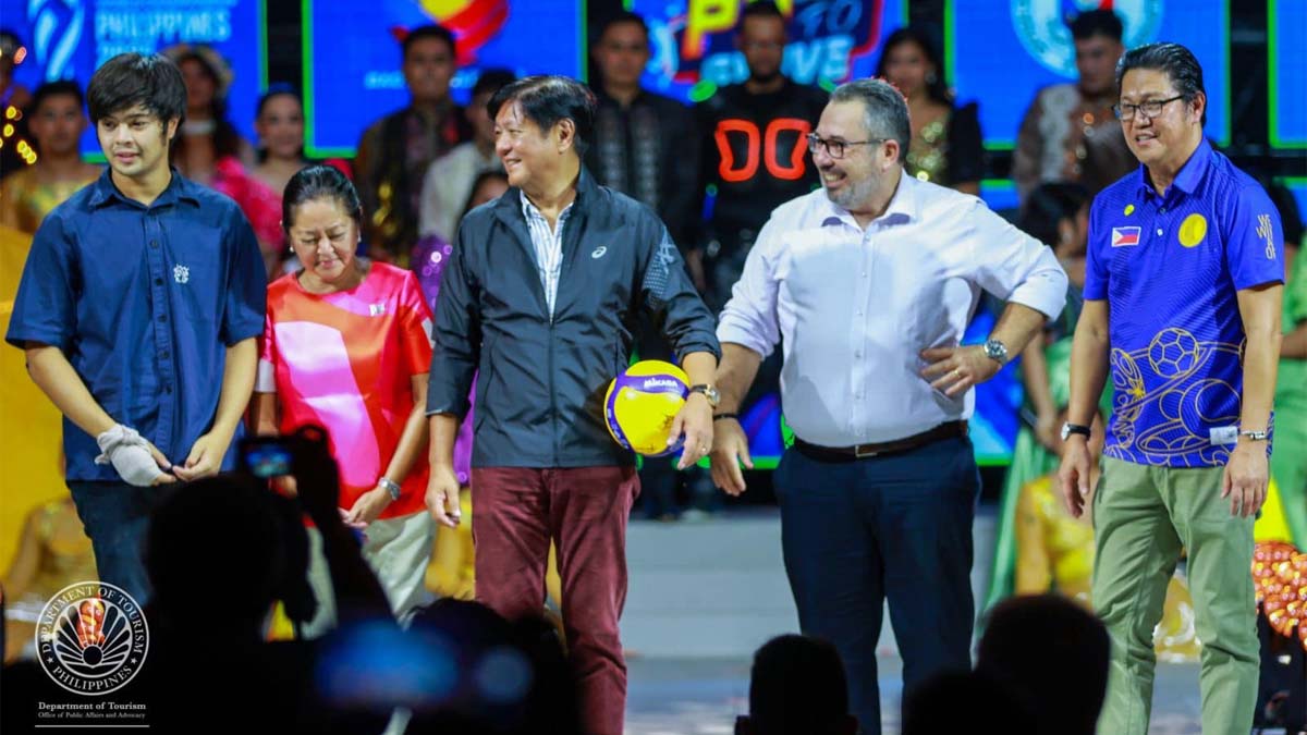 Bongbong Marcos PBBM Liza Araneta PNVF Volleyball