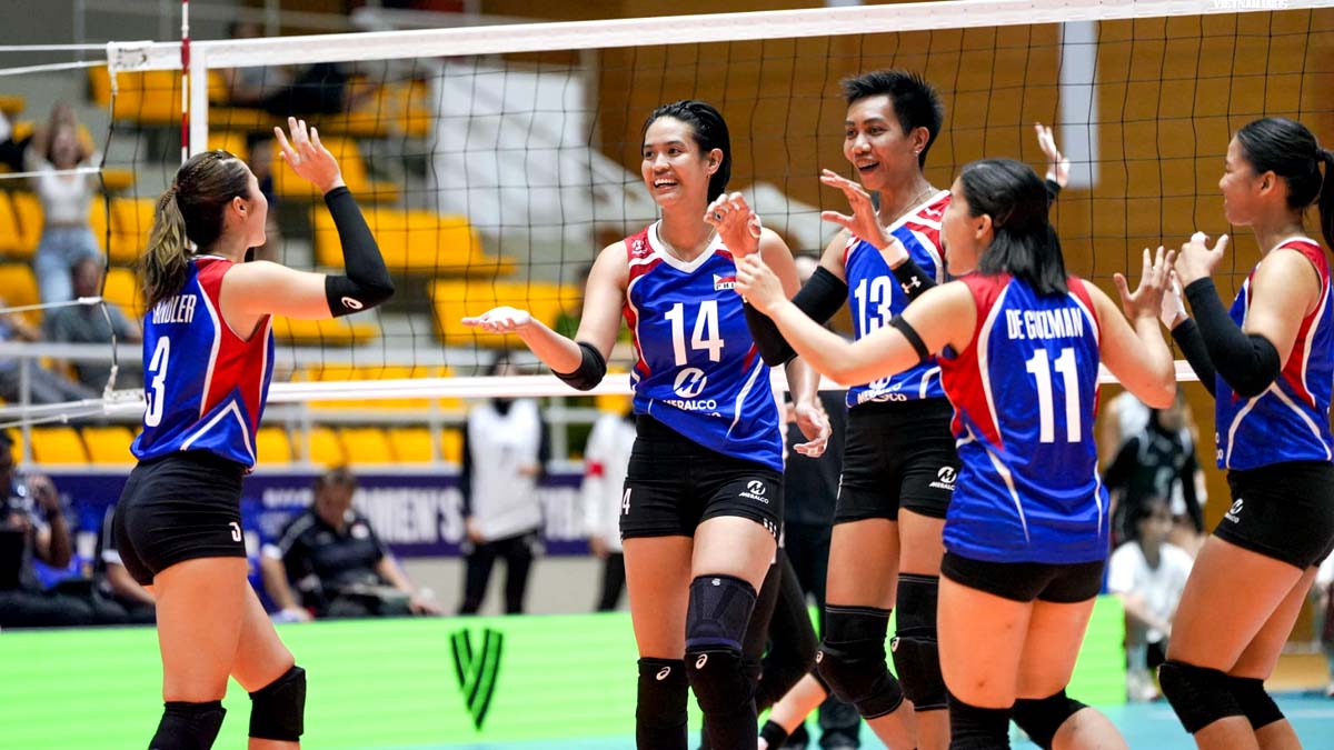Alas Pilipinas, 2-0 sa AVC Womens Volleyball Nations Cup