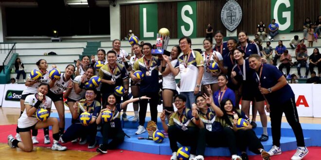 NUNS kampeon sa Shakeys Girls Volleyball Invitational League Rising Star Cup