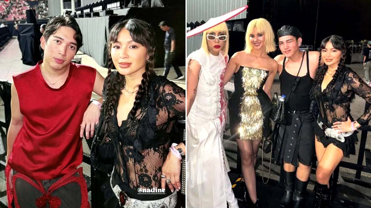 Nadine Lustre Lady Gaga Concert Vice Ganda Catriona Gray Jelly Eugenio Valerie Corpuz