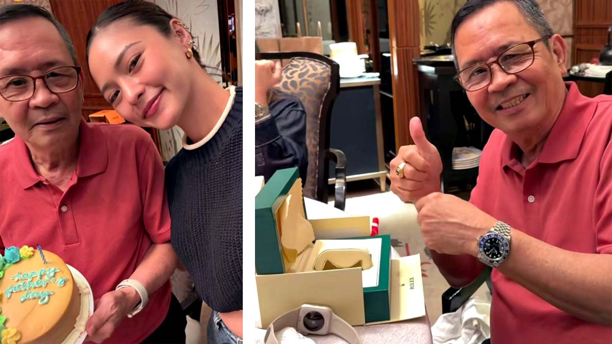 Kim Chiu Fathers Day Rolex