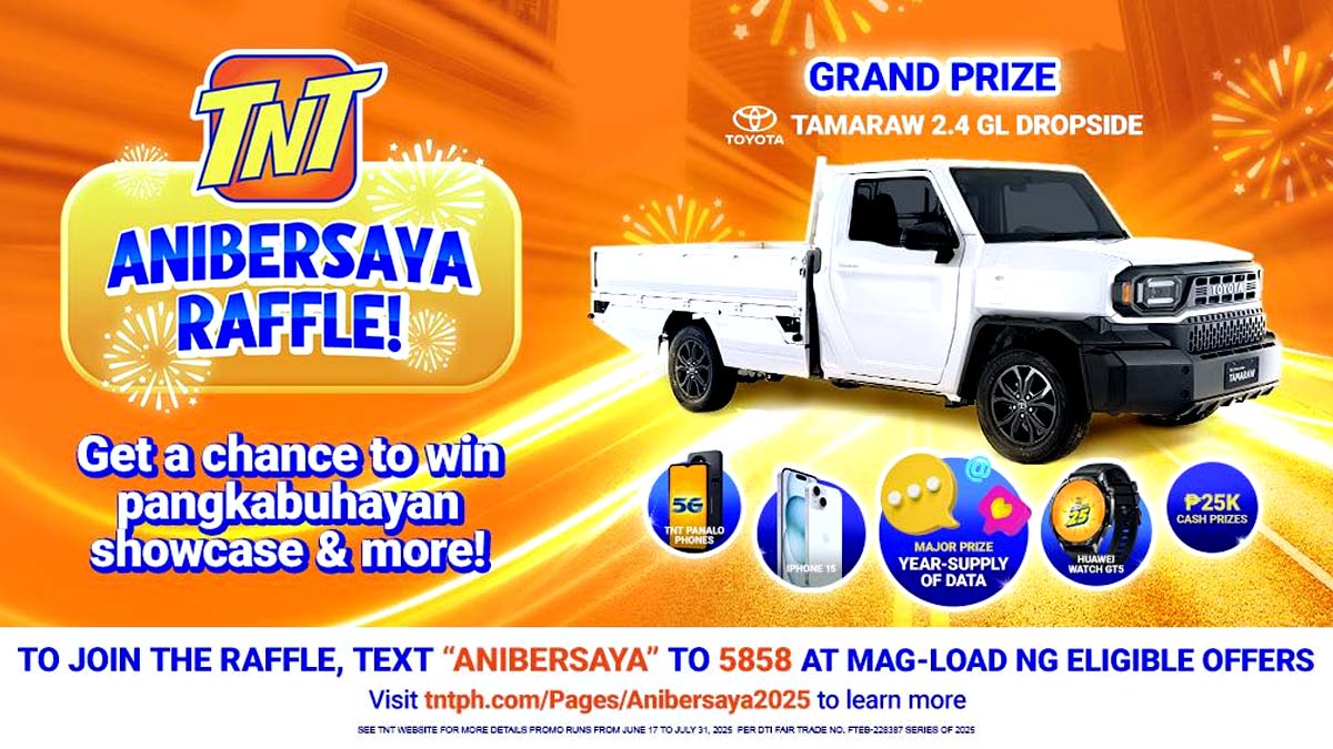 TNT Anibersaya Raffle