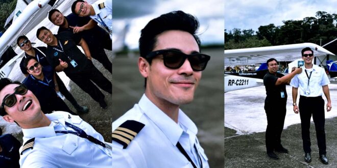 Xian Lim commercial pilot