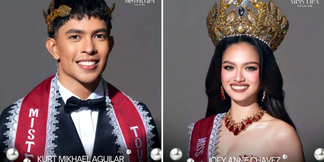 Kurt Michael Aguilar Joey Anne Chavez Mister Miss Lipa Tourism 2025