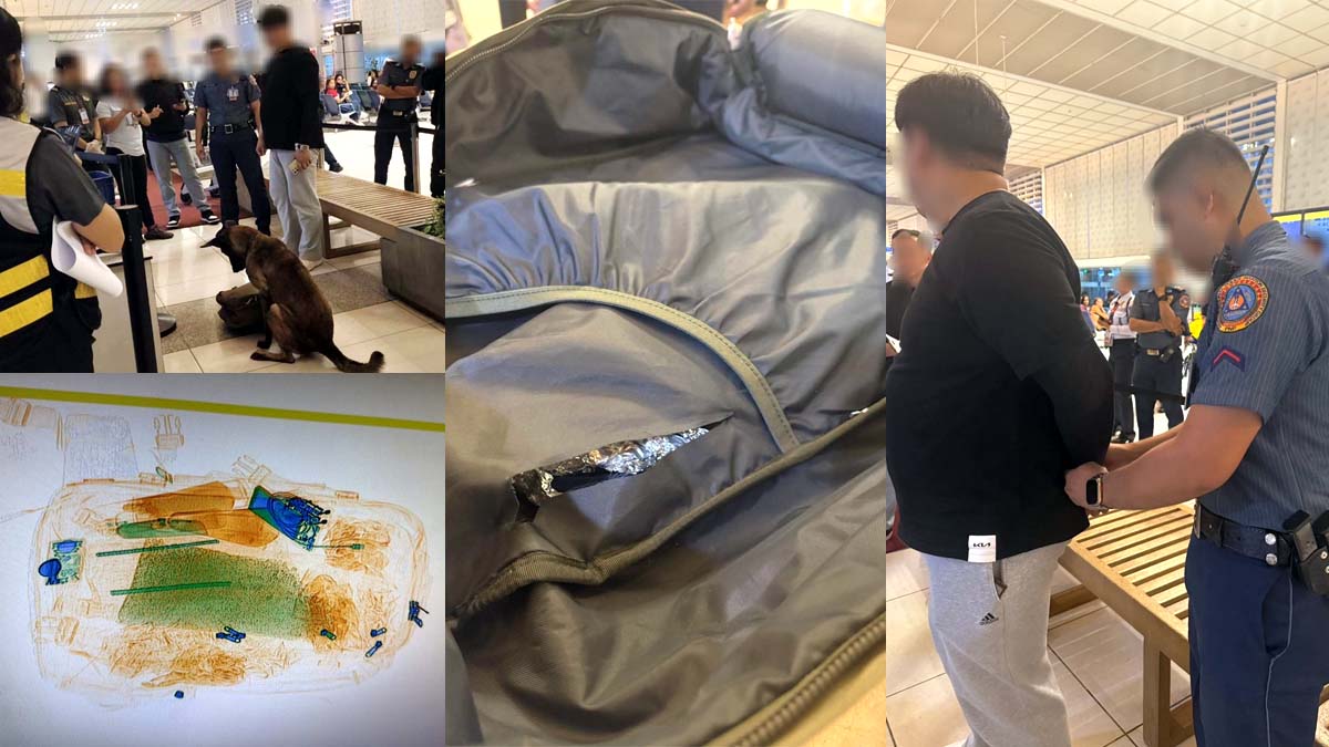 Koreano tiklo sa NAIA P7-M ketamine nasabat