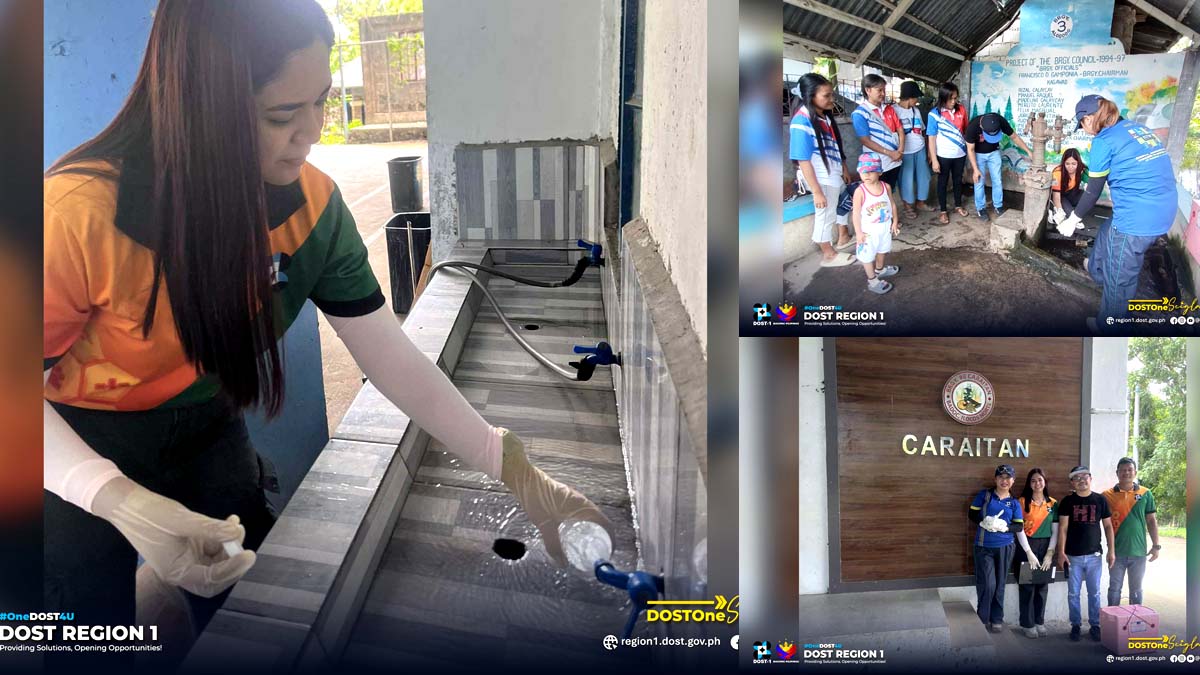 DOST Region 1 Acts to Secure Safe and Sustainable Water for Communities in Ilocos Norte