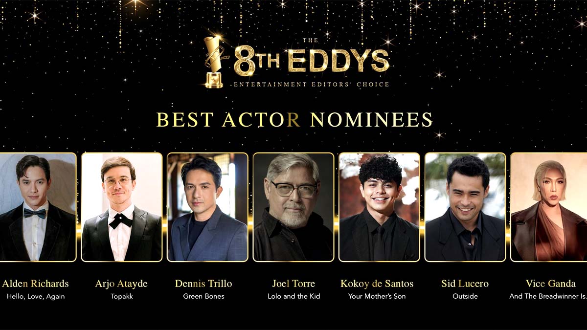 8th EDDYS Best Actor Nominees