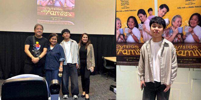 Outside De Familia Joven Tan Dwayne Garcia