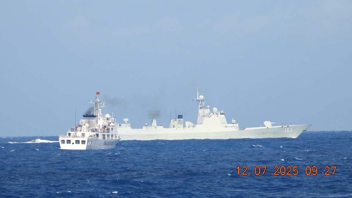 China Coast Guard CCG Peoples Liberation Army PLA Navy