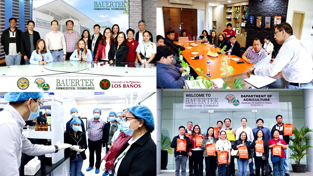 Department of Agriculture - Bureau of Agricultural Research (DA-BAR) Visits BauerTek Pharmaceutical Technologies