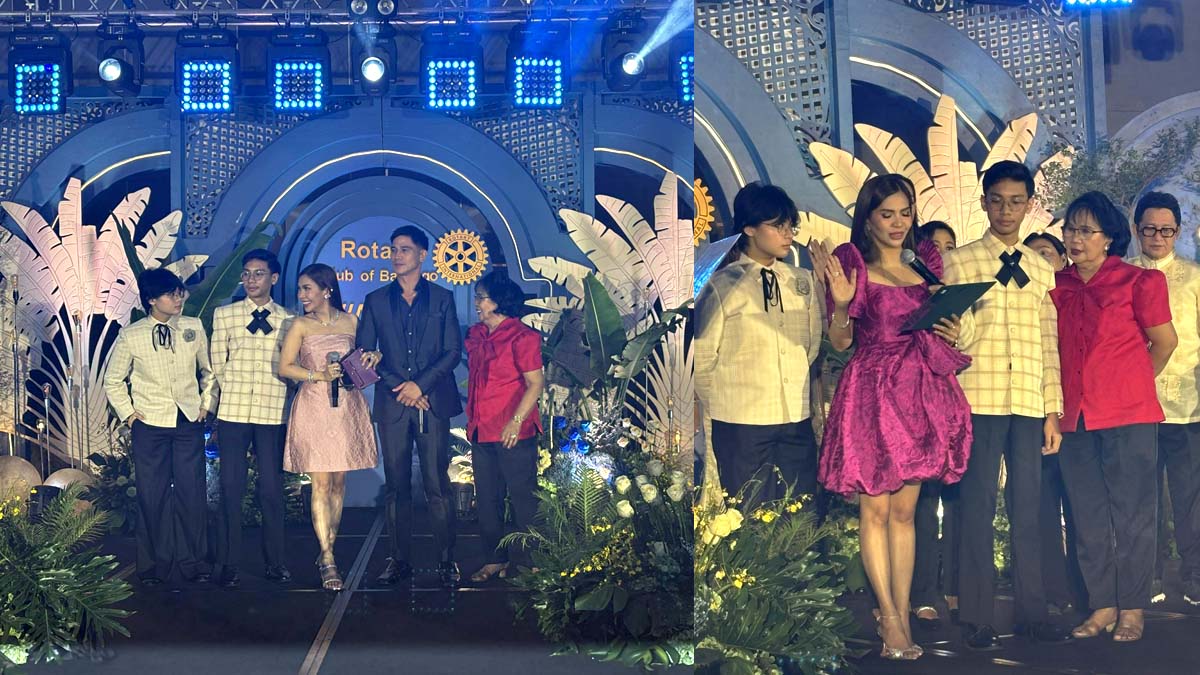 Piolo Pascual Rhea Tan Rotary Club of Balibago