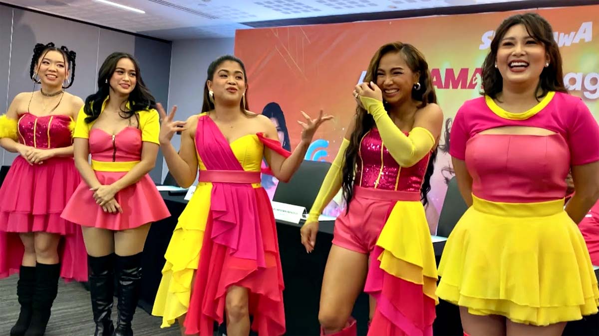 Melai Cantiveros SexBomb girls Rochelle Pangilinan Cheche Tolentino Sunshine Garcia Jopay Paguia