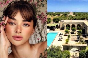 Kylie Verzosa villa Italy