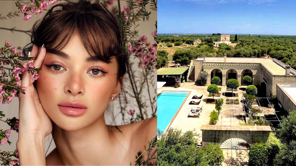 Kylie Verzosa villa Italy