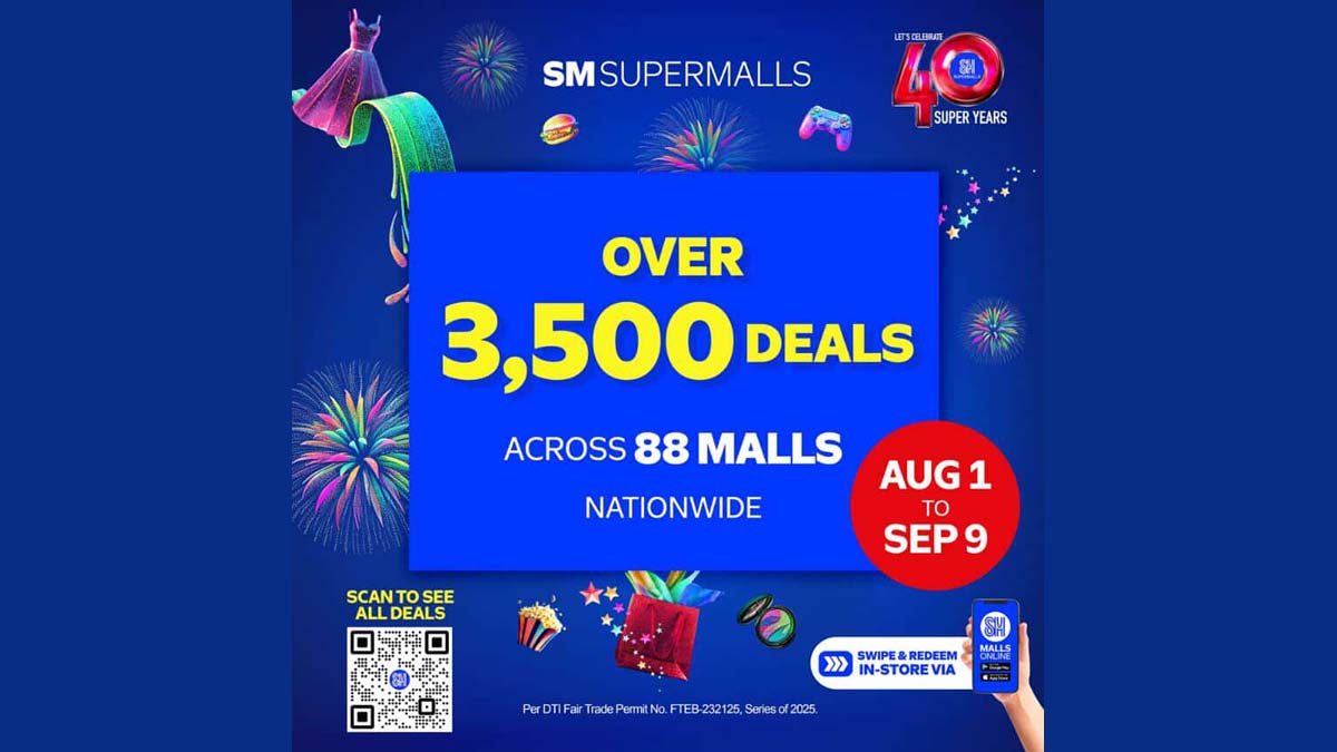 SM Supermalls 40 SUPER YEARS