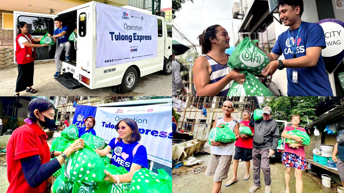 SM naglunsad ng relief efforts, naghatid ng tulong sa Bulacan