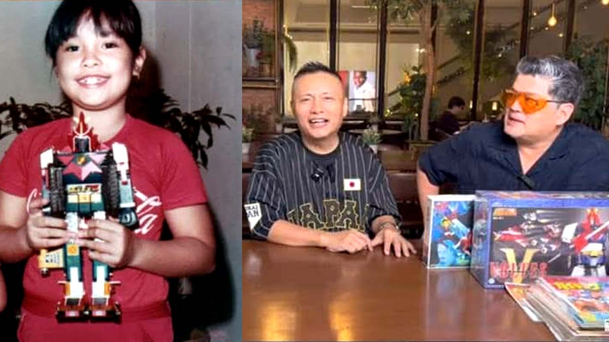 Andrew E Lea Salonga classic Popy Voltes V toy Julius Babao