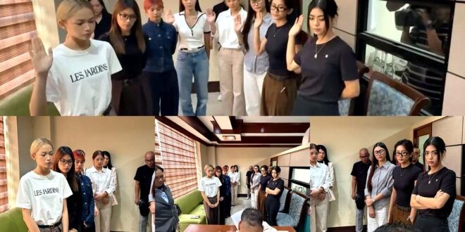 BINI nagsampa ng kaso