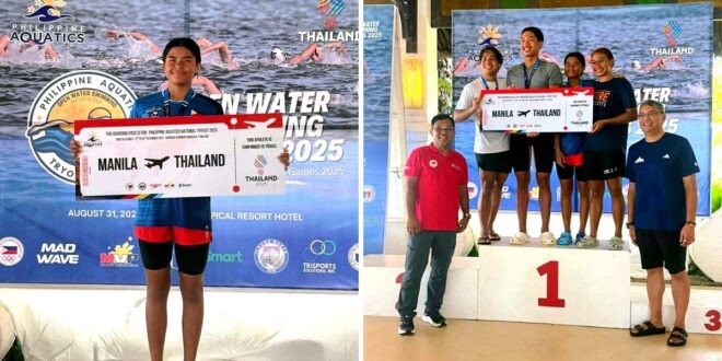 Graziella Sophia Ato PAI Eric Buhain Anthony Reyes Swim