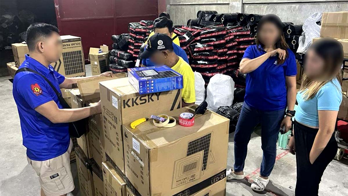 sub-standard solar lights panels nasamsam Bulacan