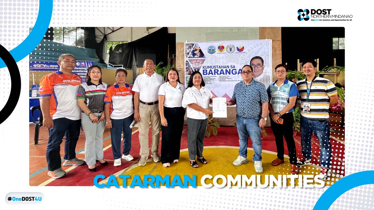 Catarman communities empowered wit new DOST Projects