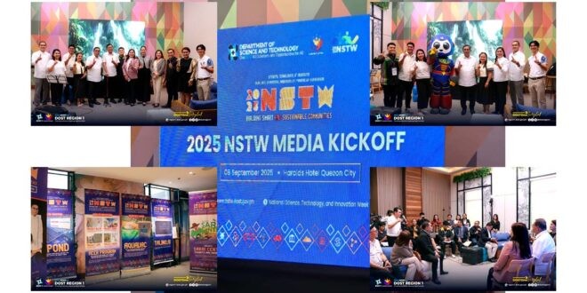 2025 NSTW Media Kickoff DOST Region 1 to Host Milestone Celebration in November