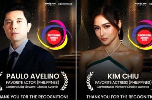 Paulo Avelino Kim Chiu ContentAsia Awards