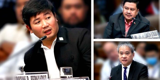 Brice Hernandez Jinggoy Estrada Joel Villanueva