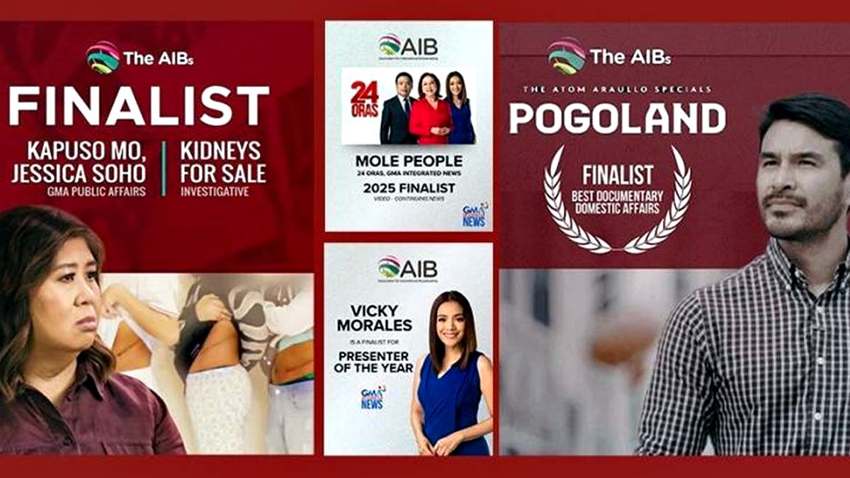 2025 Association for International Broadcast Awards AIBs GMA Public Affairs