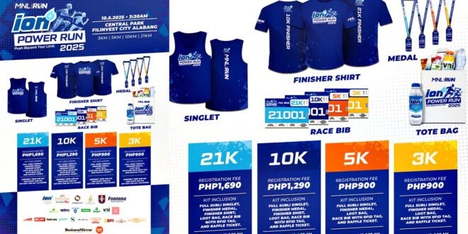 MNL City Run ION Power Run FEAT