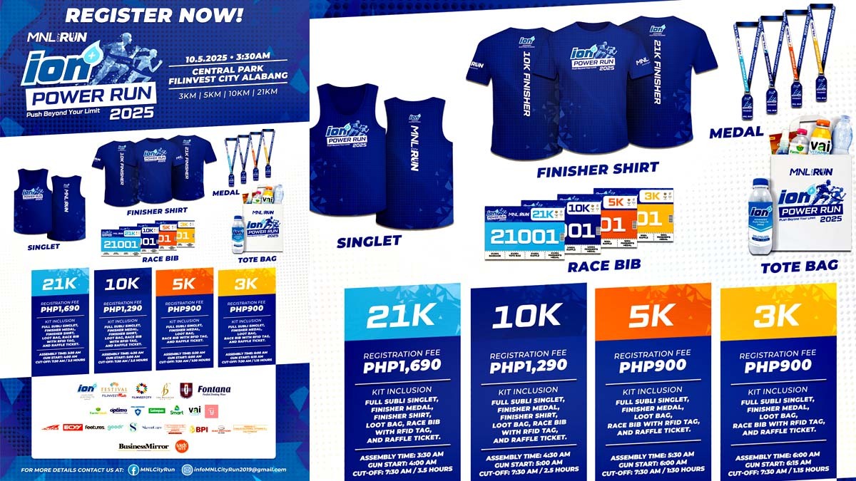 MNL City Run ION Power Run FEAT