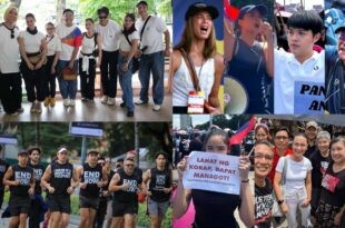 Celebrites Rally Protest