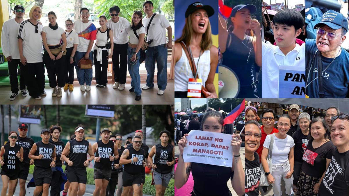 Celebrites Rally Protest