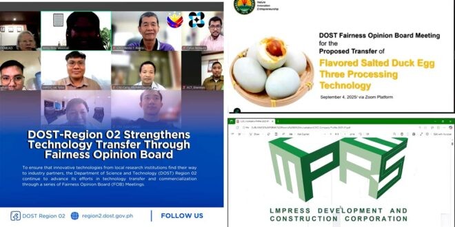 DOST Region 2 Strengthens Technology Transfer Through Fairness Opinion