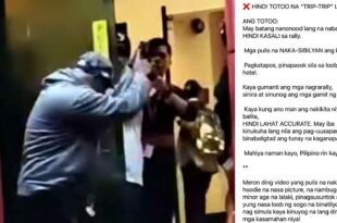 Karahasan sa mga kilos protesta 72 arestado sa Maynila