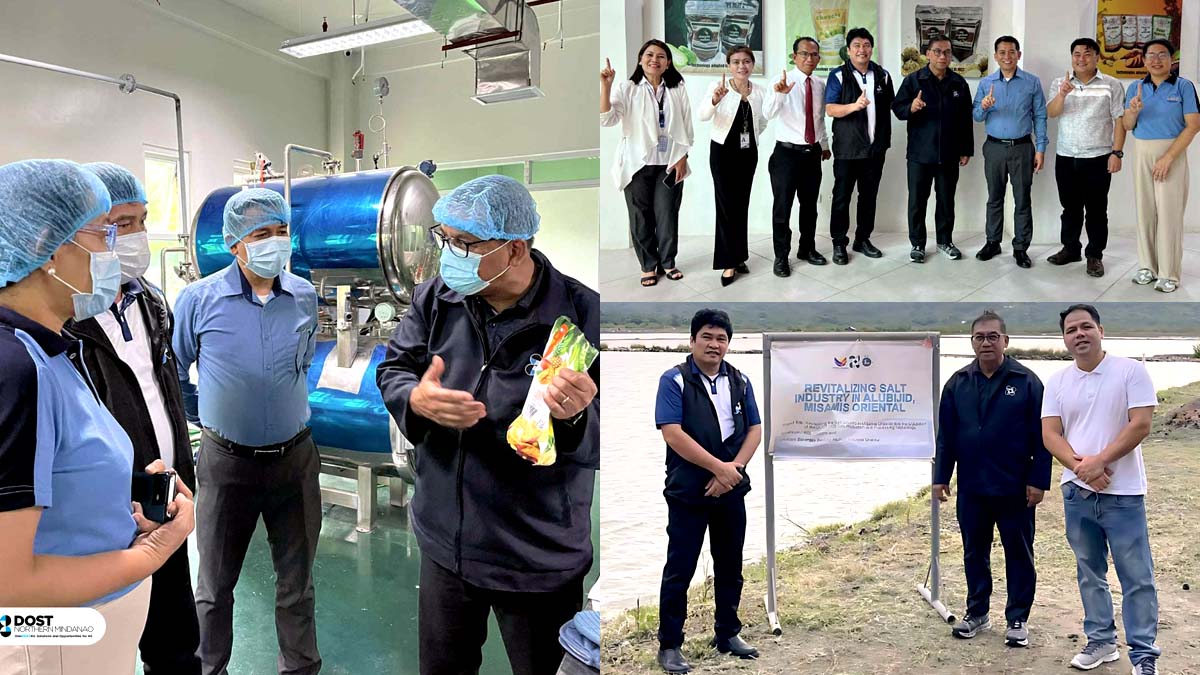 Sec Solidum sees thriving food innovation and salt industry in Northern Mindanao