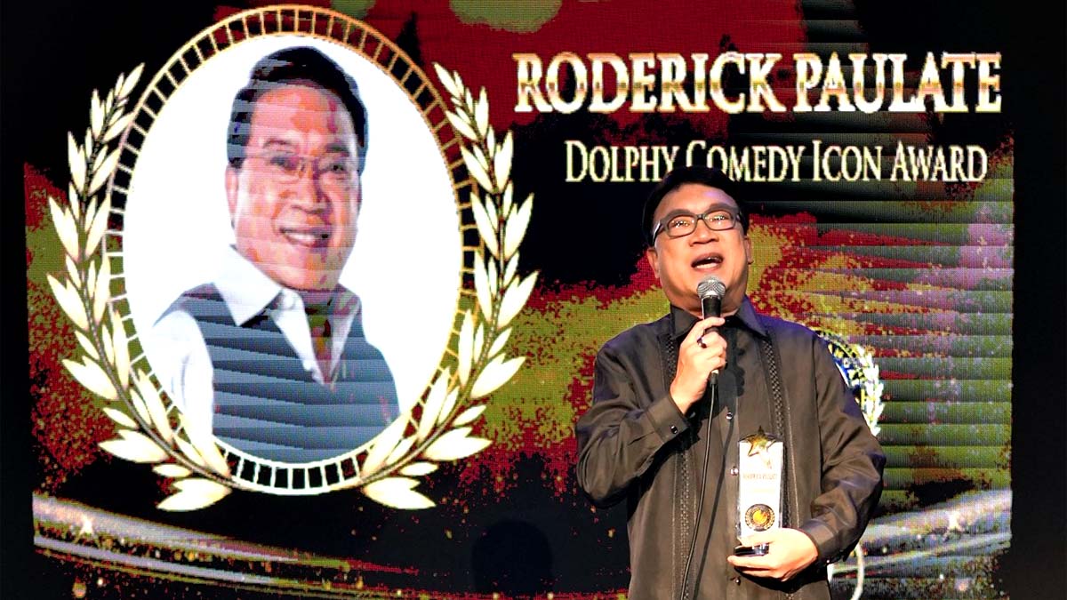 Roderick Paulate Dolphy Comedy Icon Award