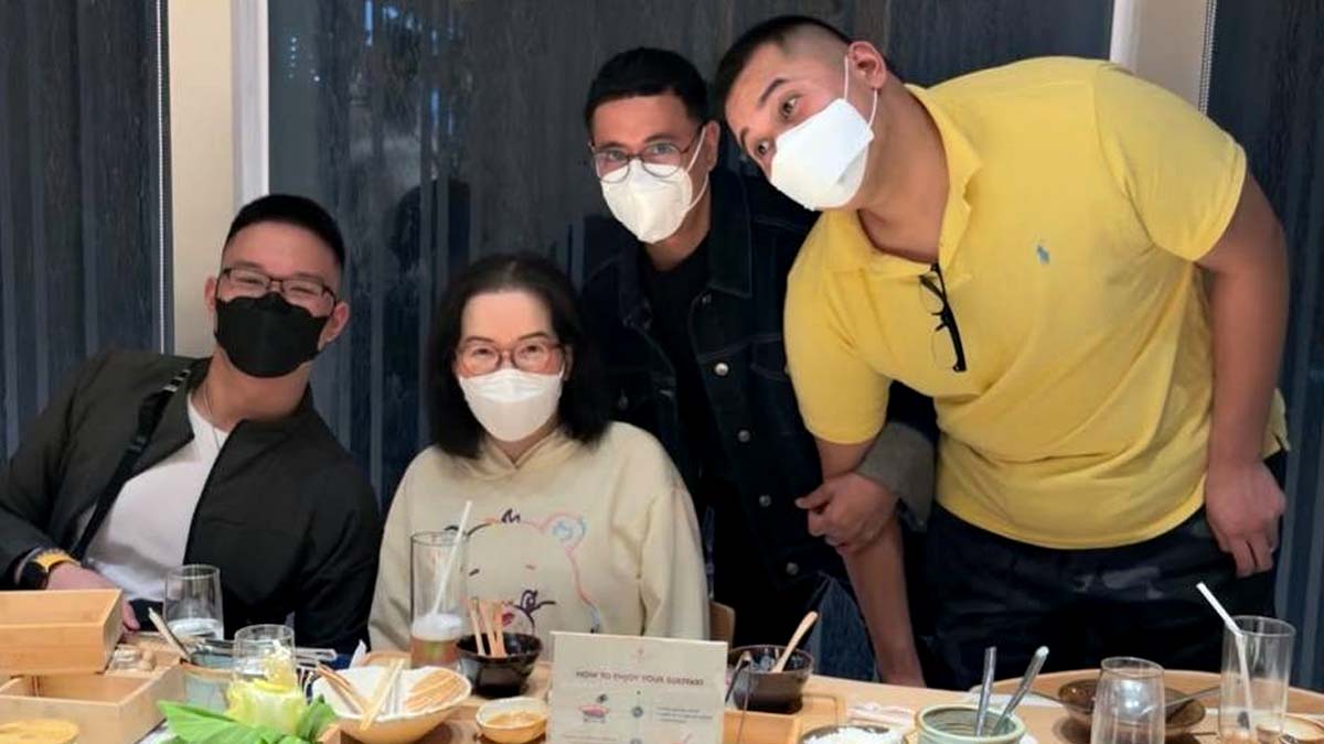 Kris Aquino Jonathan Velasco Bimby Josh