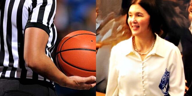 Pia Cayetano Womens Basketball referee