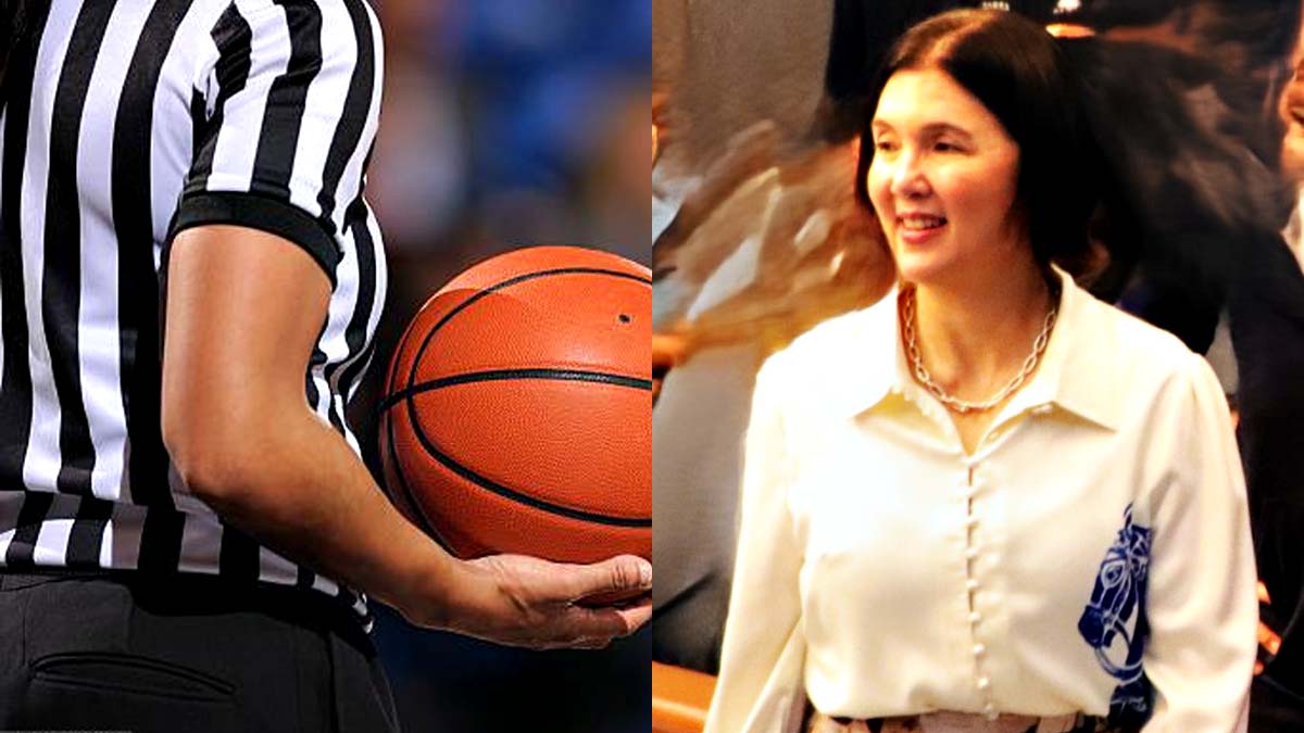 Pia Cayetano Womens Basketball referee