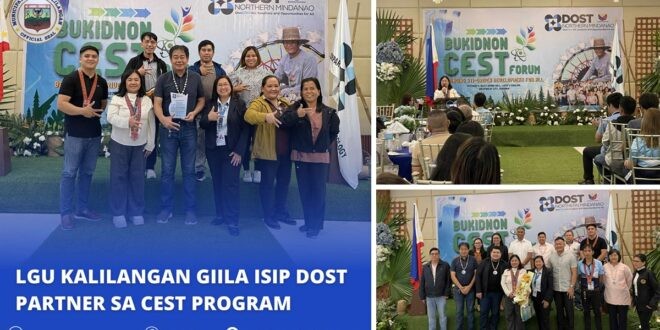 LGU needs to be recognized as DOST partner in CEST Program