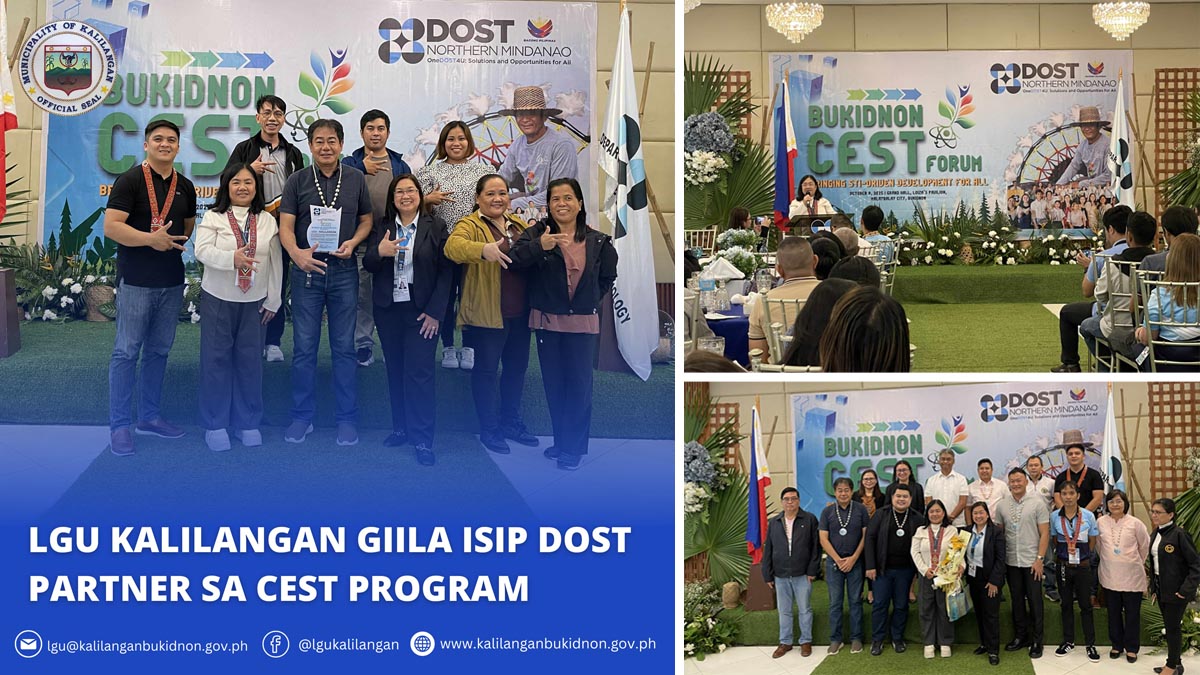 LGU needs to be recognized as DOST partner in CEST Program
