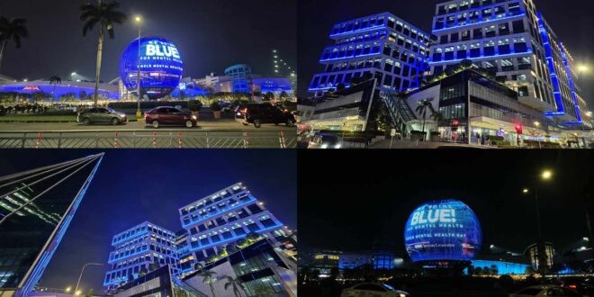 SMDC Shines Blue on World Mental Health Day