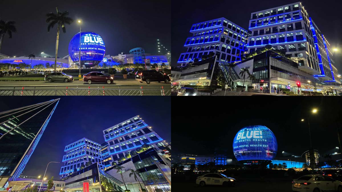SMDC Shines Blue on World Mental Health Day