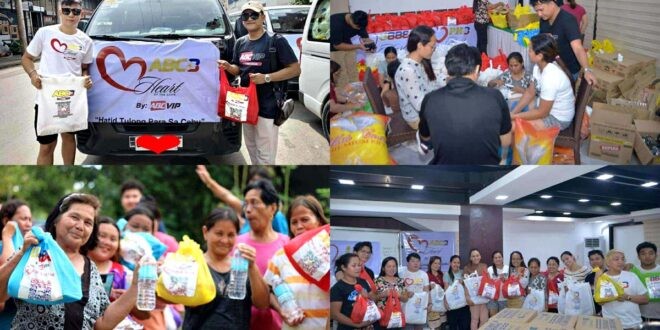 ABCVIP naghatid ng tulong sa mga biktima ng lindol sa Bogo City, Cebu